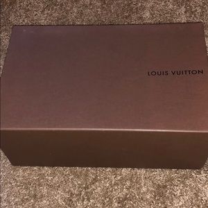Louis Vuitton shoe box